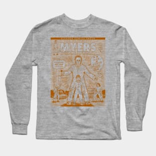 SLASHER MYERS LINES Long Sleeve T-Shirt